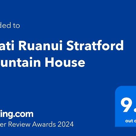 Ngati Ruanui Stratford Mountain House 호텔 외부 사진